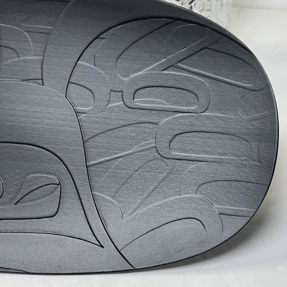 Corrine Hunt Boma Canada Sea to Sky Wolf Peace in the Family First Nations Plate